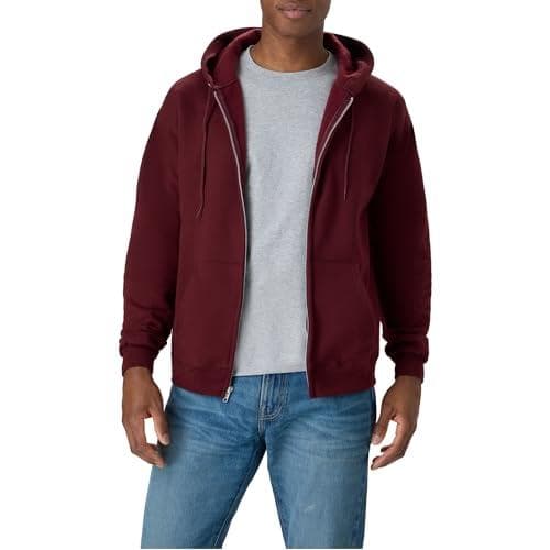 Hanes Men's Zip-up Hoodie - Comfort and Style on Amazon