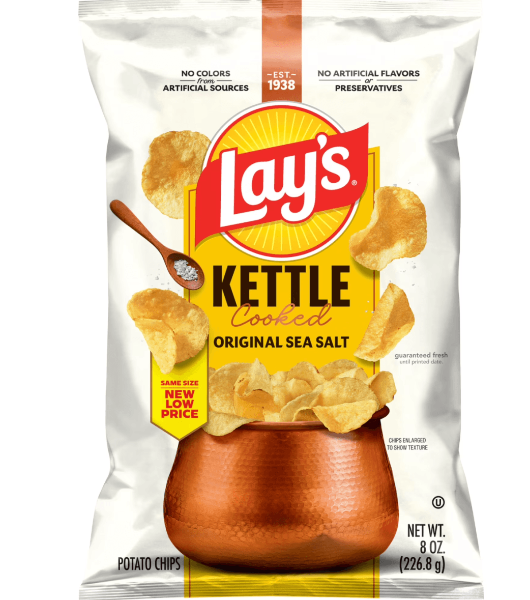 Lay's Kettle Chips with $2 Walmart Cash