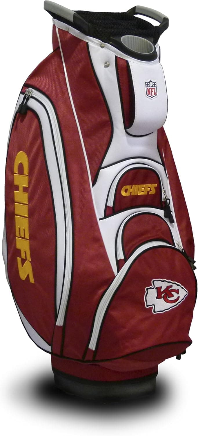 Elevate Your Golf Game with the Team Golf NFL Kansas City Chiefs Victory Cart Bag