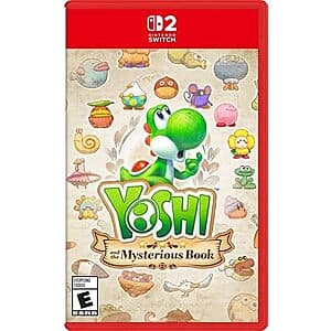 Pre-Order Yoshi and the Mysterious Book for Nintendo Switch 2 at $59.90