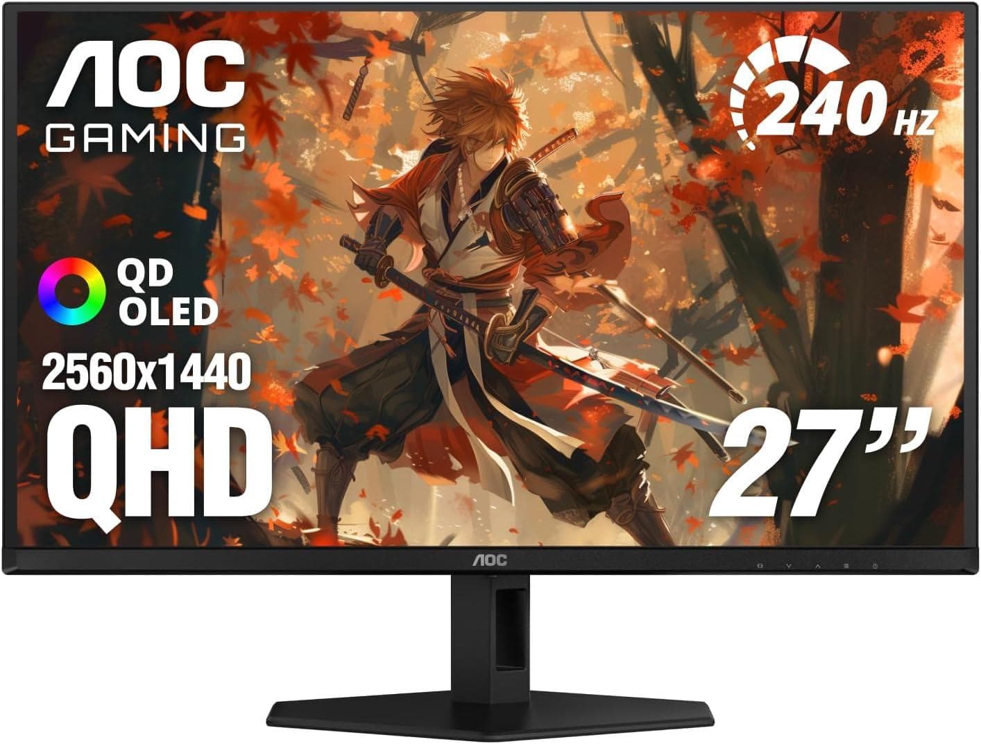 Save on the Stunning 27" OLED Gaming Monitor by AOC