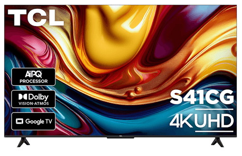 Upgrade to a 4K Smart TV: TCL 55" Google TV 43% Off