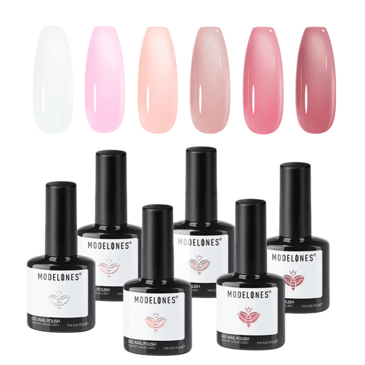 Elevate Your Nails with a Discounted Jelly Chic Gel Polish Set
