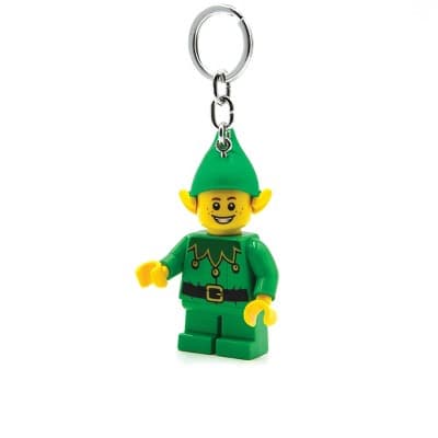 LEGO Minifigures Keychain - Light Elf: ABS Material, Includes Batteries