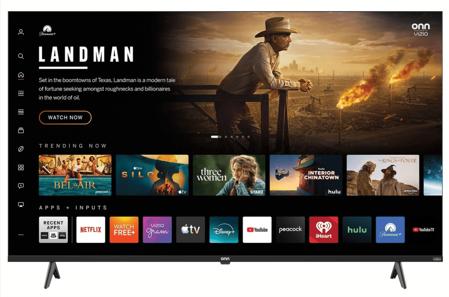 onn. 50" 4K Roku Smart TV (Open Box) - 23% Off
