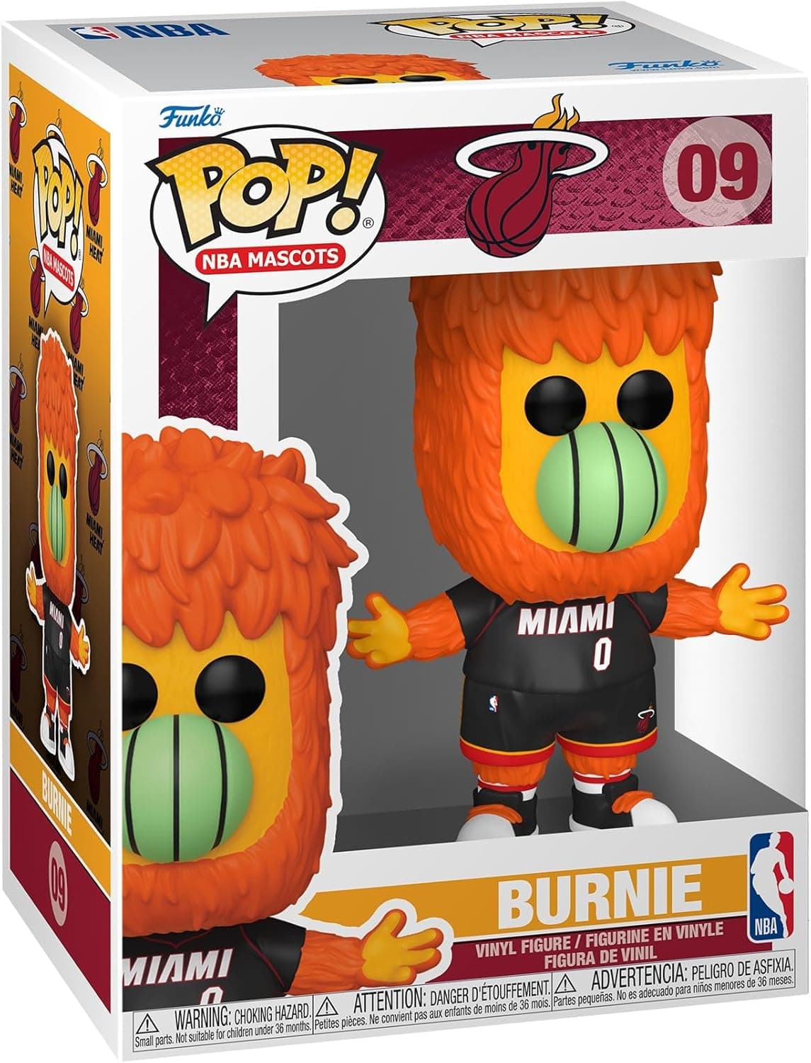 Funko POP! NBA Mascot Burnie The Fireball Collectible Vinyl Figure