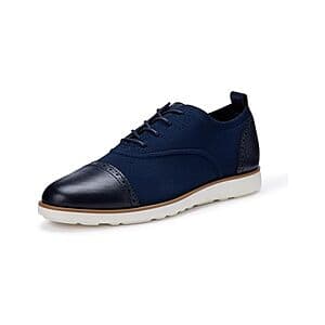 Amazon Essentials Men's Oxford Brogue Knit Dress Sneakers $15 + Free S&H w/ Prime