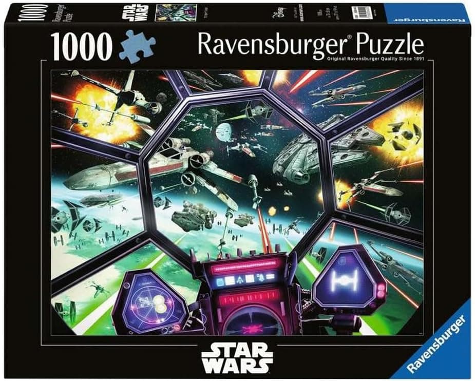 Ravensburger Star Wars: TIE Fighter Cockpit Puzzle - 1000 Pieces