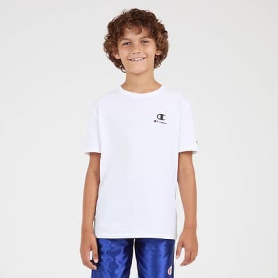 Champion Boys' Graphic T-Shirt - Bright White M