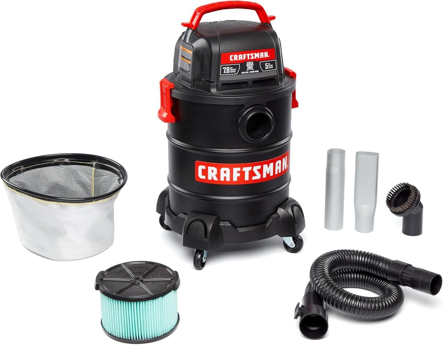 CRAFTSMAN 5-Gallon Ash and Grilling Vacuum