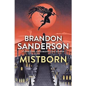 Kindle eBook Deal: Mistborn: The Final Empire by Brandon Sanderson for $3