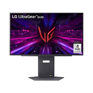 27" LG UltraGear 27GX700A-B QHD 280Hz Tandem OLED Gaming Monitor $400 & More + Free S&H