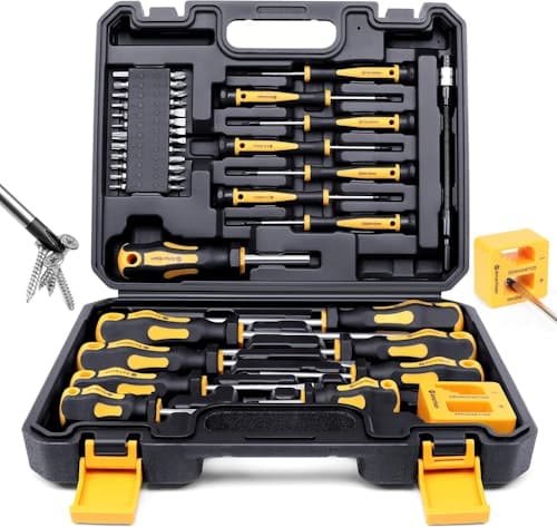 Amartisan 43-Piece Magnetic Screwdrivers Set