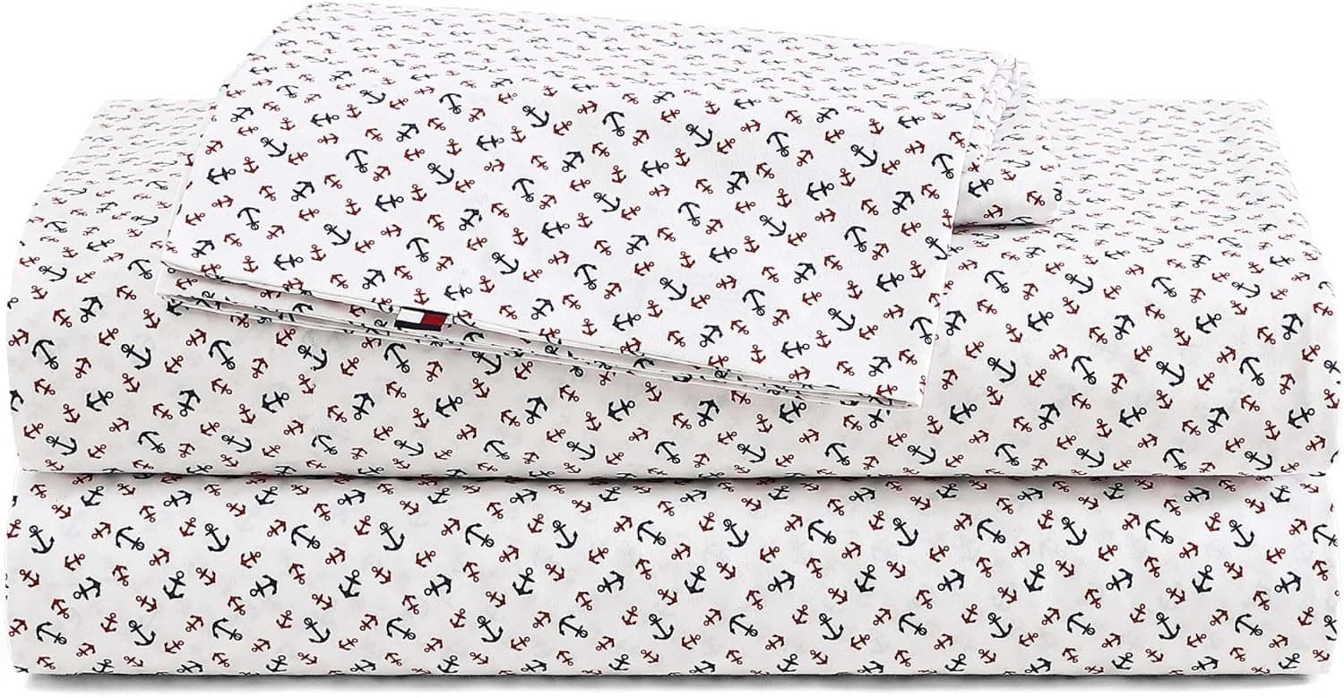 Elevate Your Bedroom with Tommy Hilfiger's Premium Cotton Percale Bedding