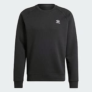 adidas Trefoil Essentials Crew Sweatshirt - Just $22 with Free Shipping
