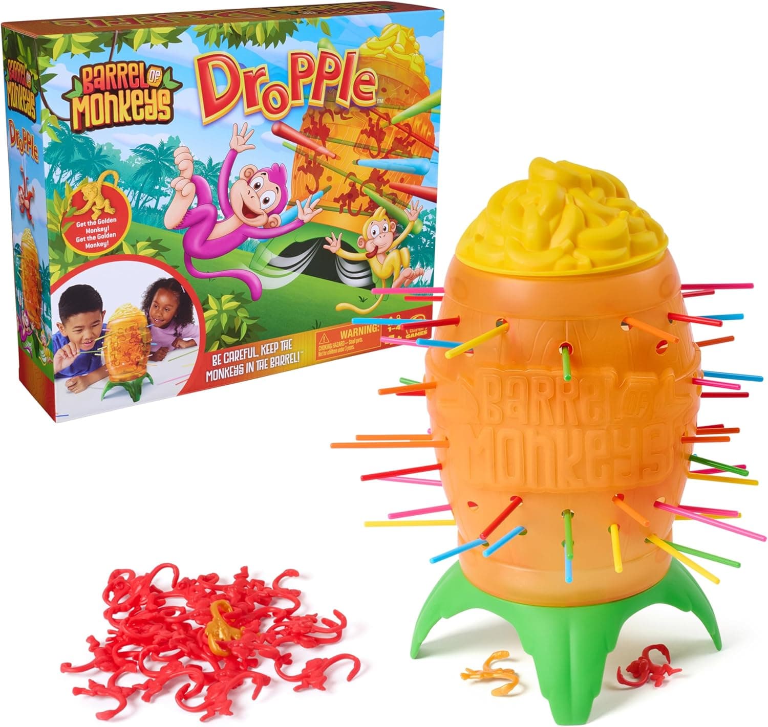 Spin Master's Barrel of Monkeys Dropple: A Fun Twist on Classic Games
