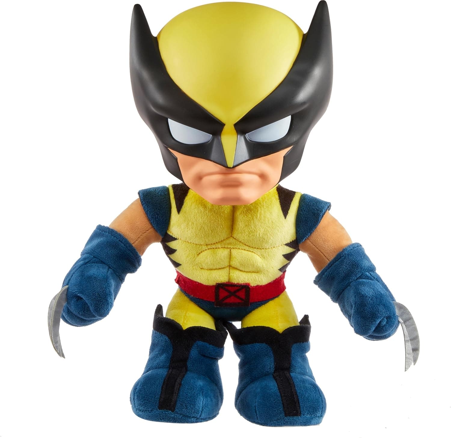 Retro Marvel X-Men Wolverine Plush Toy with Sounds