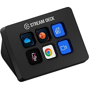Elgato Stream Deck Mini 6-Key Customizable LCD Control Pad for Prime Members