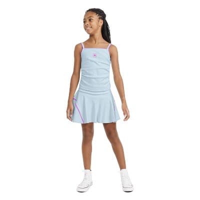 Converse® Girls' Ribbed Skort - Light Blue M