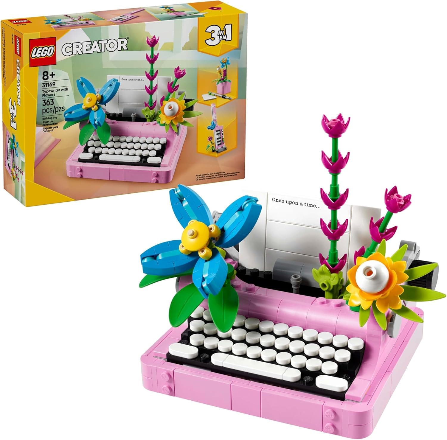 LEGO Creator 3-in-1 Typewriter: Versatile Building Toy