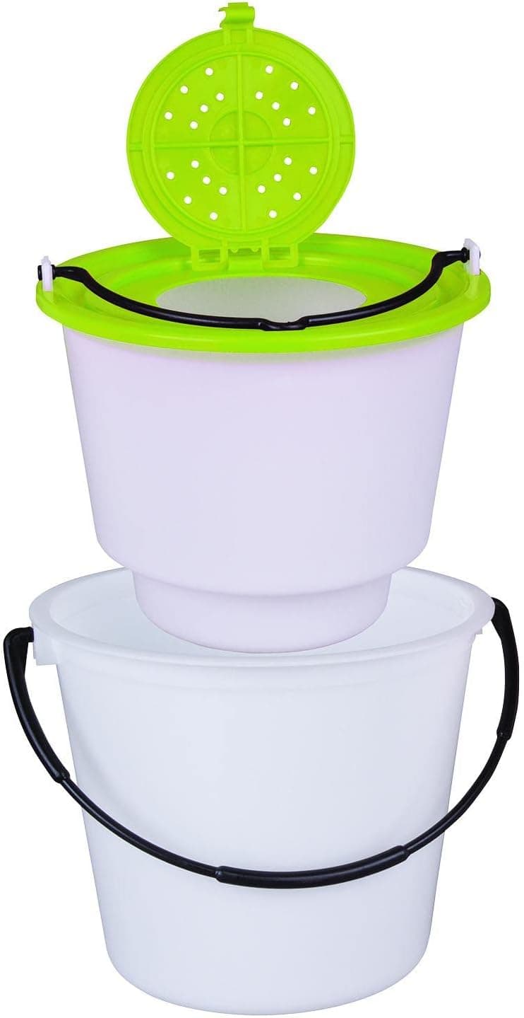 Flambeau Outdoors 10Qt Minnow Bucket for Live Bait Fishing