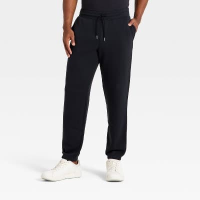 Men's French Terry Joggers - All In Motion™ Black L