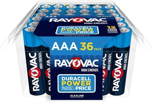 Stock Up on Rayovac High Energy AAA Batteries, 42% Off