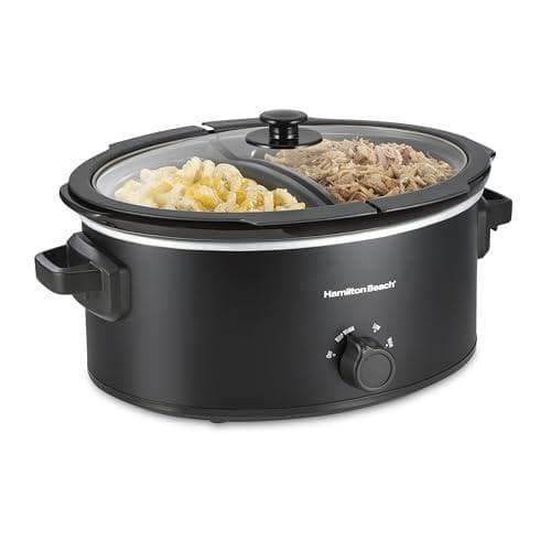 Hamilton Beach 6qt Double Dish Slow Cooker Amazon