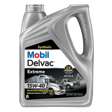 Mobil Delvac Extreme Heavy Duty Full Synthetic Diesel Engine Oil 15W-40, 1 Gallon