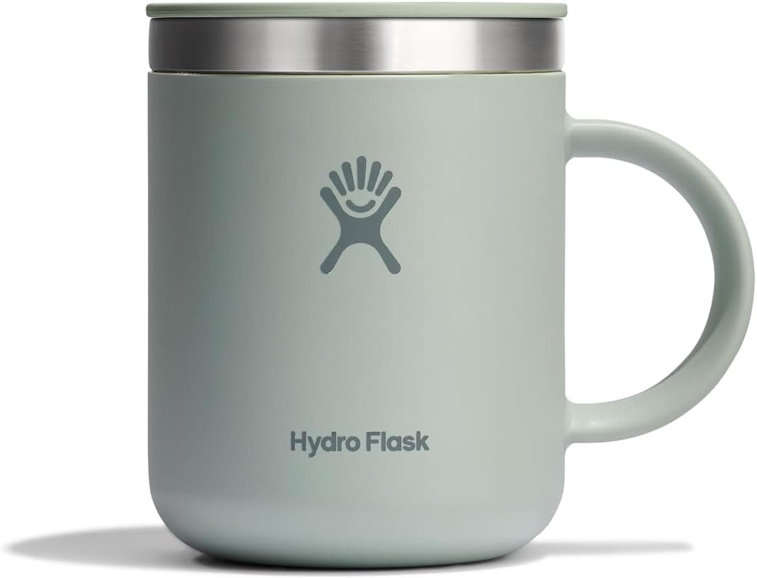 Hydro Flask's Insulated Stainless Steel Travel Mug in Agave Green