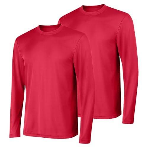 Hanes Sport Men's Long-Sleeve T-Shirt 2-Pack - 50% Off