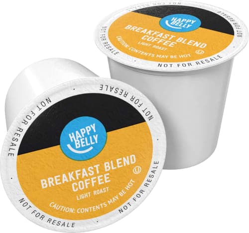 Happy Belly Light Roast Coffee Pods - 21% Off