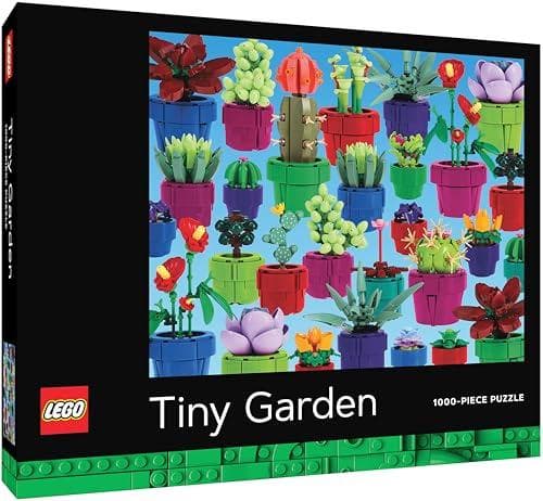 1000-Piece Lego Tiny Garden Jigsaw Puzzle Amazon