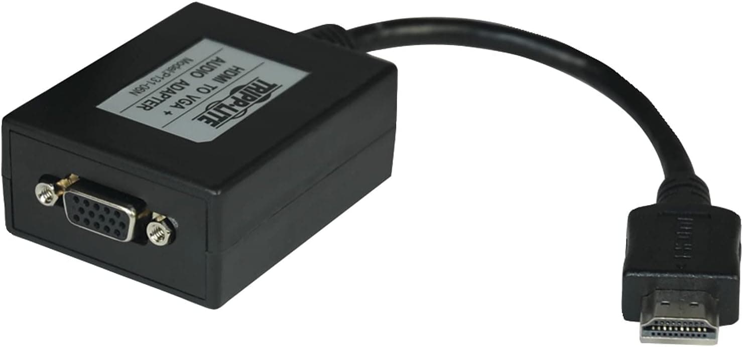 Extend your HDMI to VGA with Tripp Lite's 4K Adapter Cable