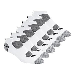 Prime Members: 6-Pack PUMA Men's Low Cut Socks (White) $6.90 w/ S&S