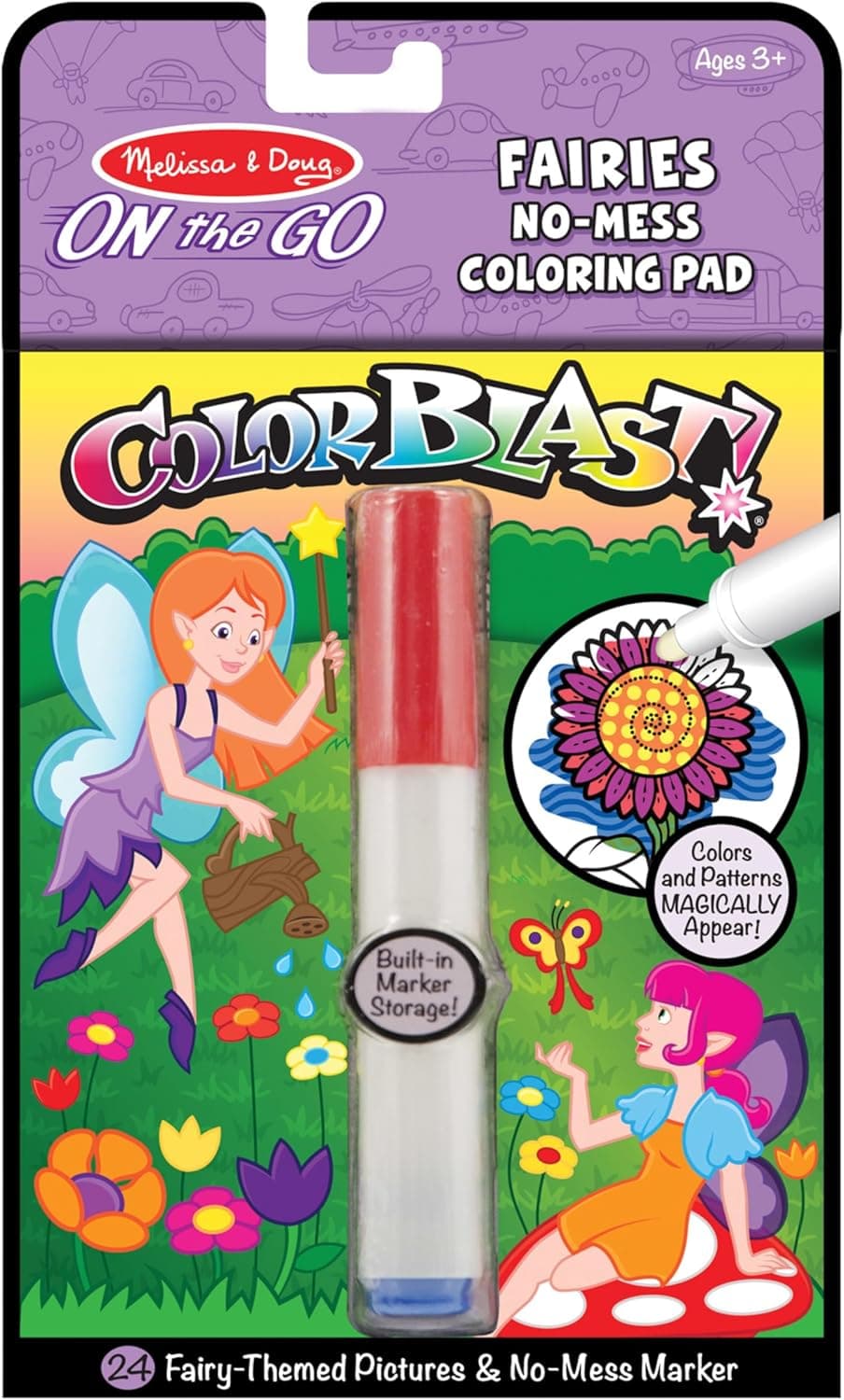 Bring the Magic of Fairy Coloring Anywhere with Melissa & Doug's On the Go ColorBlast!