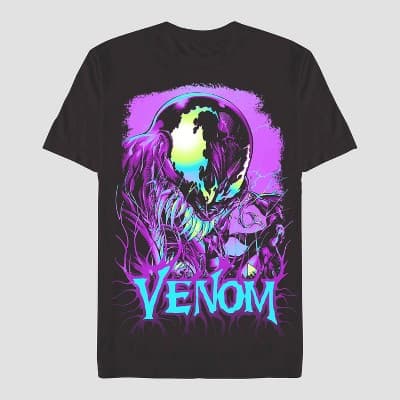 Men's Venom Graphic T-Shirt - Black XL