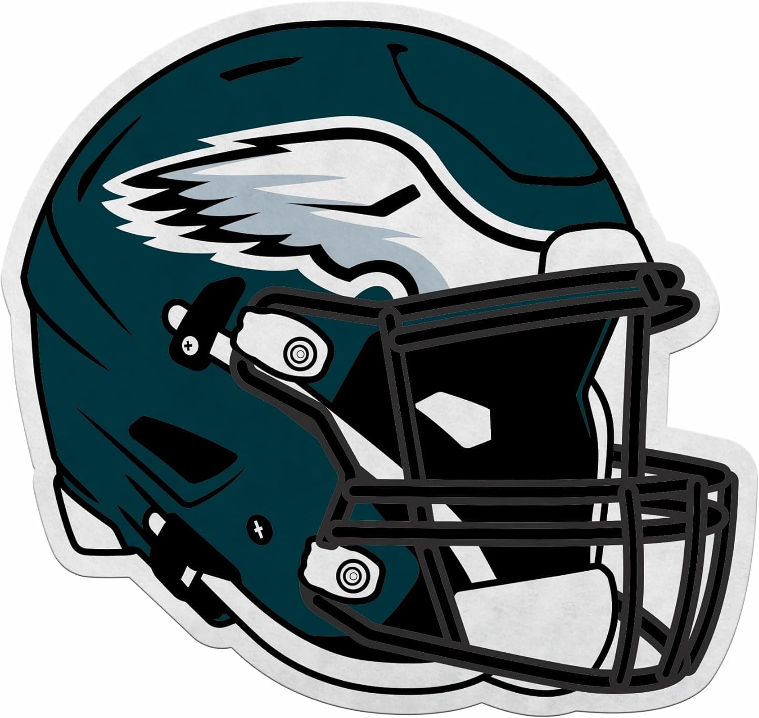 Show your Eagles pride with this NFL helmet-shaped pennant