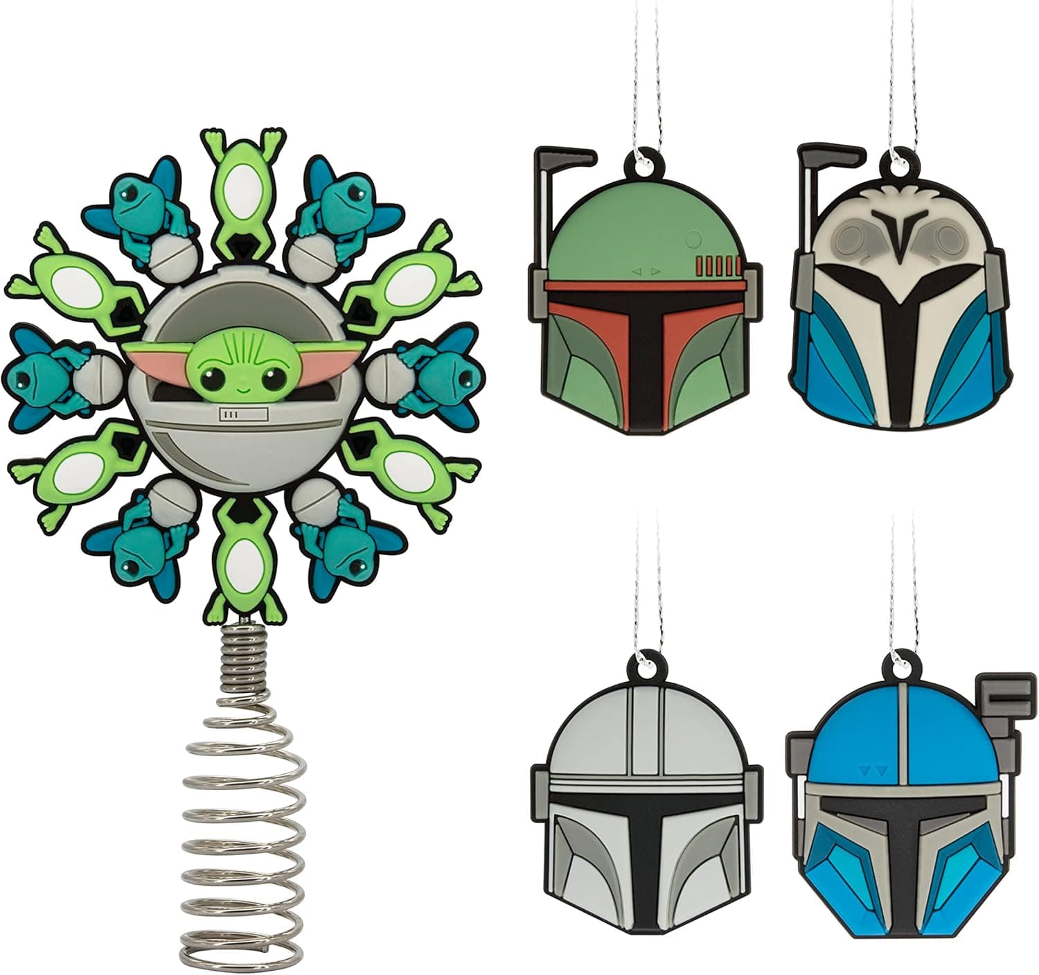 Hallmark Star Wars: The Mandalorian Miniature Christmas Decor Set