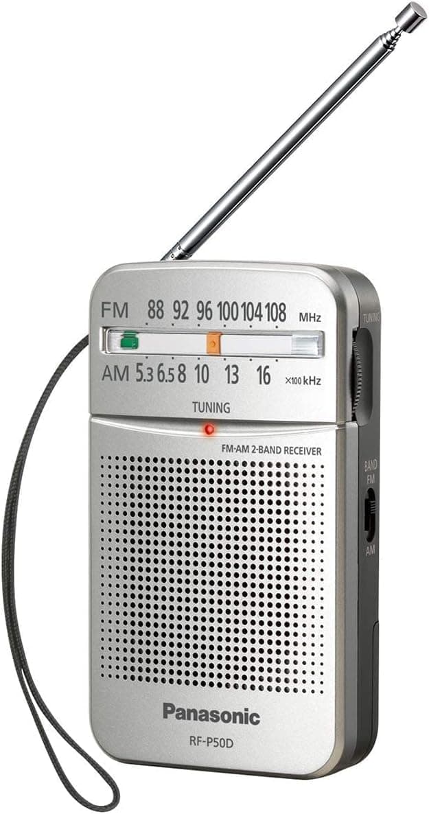 Panasonic Portable Radio with Digital Tuner and Clear Sound