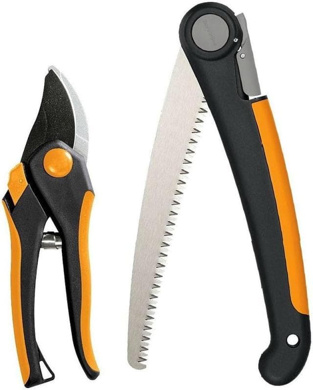 Fiskars Folding Saw and Pruner Set Amazon