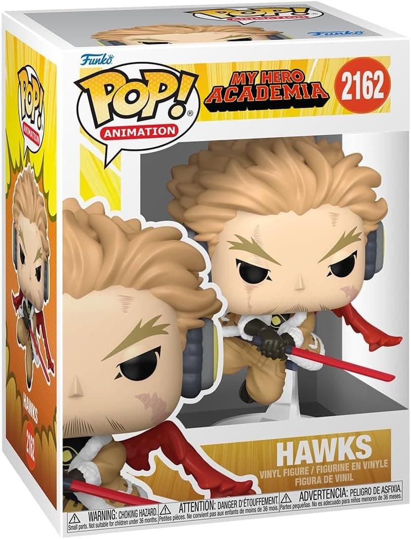 Funko Pop! My Hero Academia Hawks Figure - Collectible Vinyl Toy