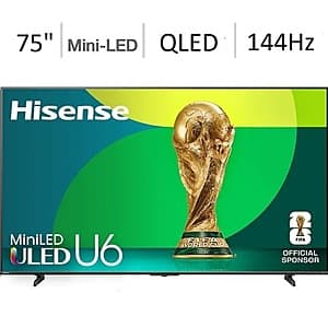 Hisense 75" 144Hz 4K Mini-LED Smart TV - Costco Members