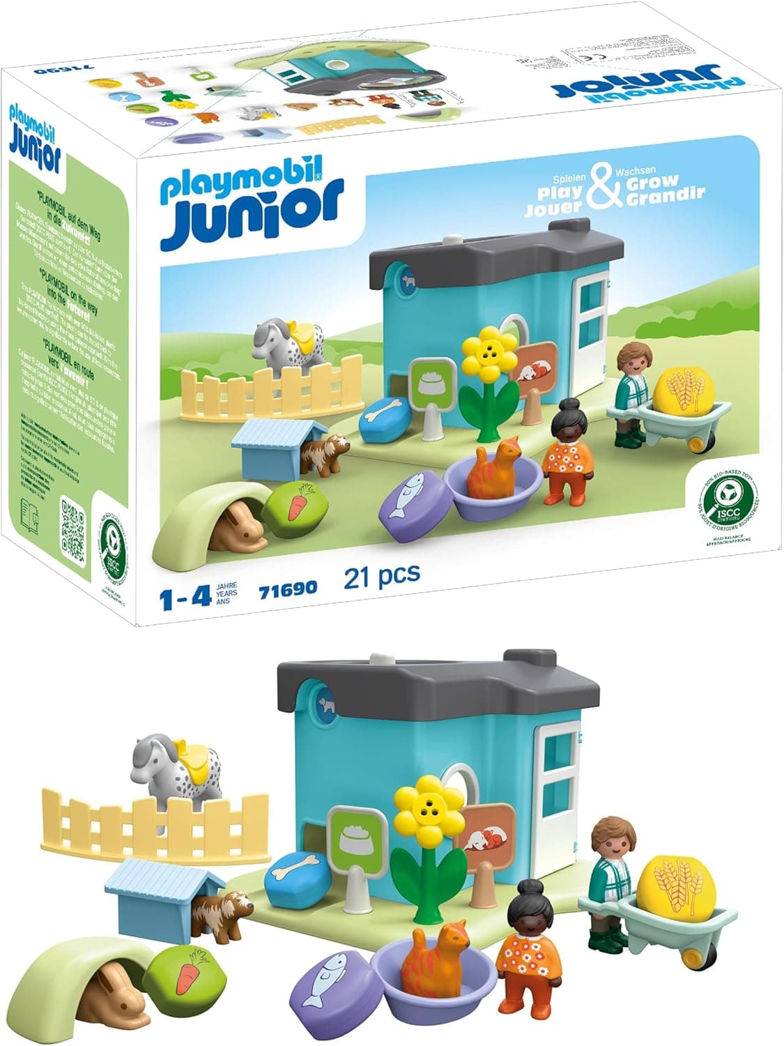 Playmobil Junior: Animal Home with Treat Dispenser