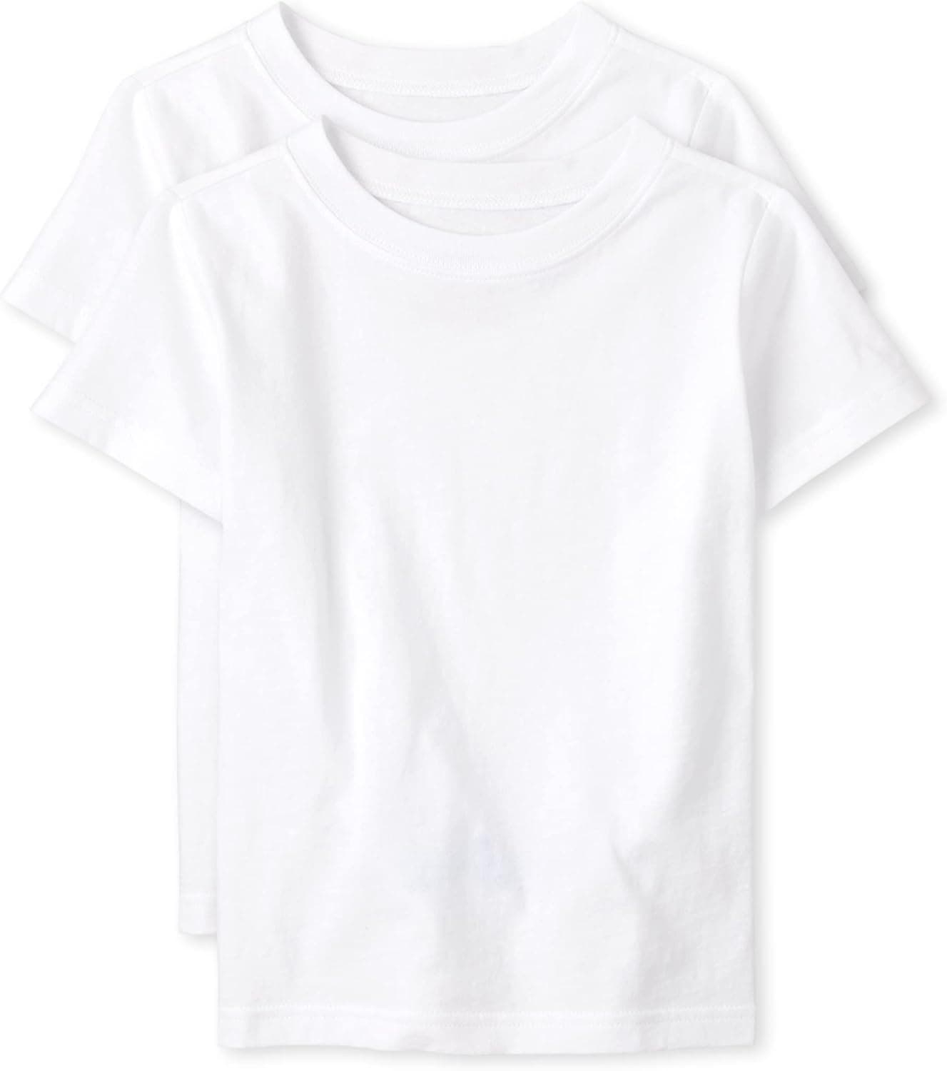 2-Pack Boys White Short Sleeve Undershirts - The Children's Place