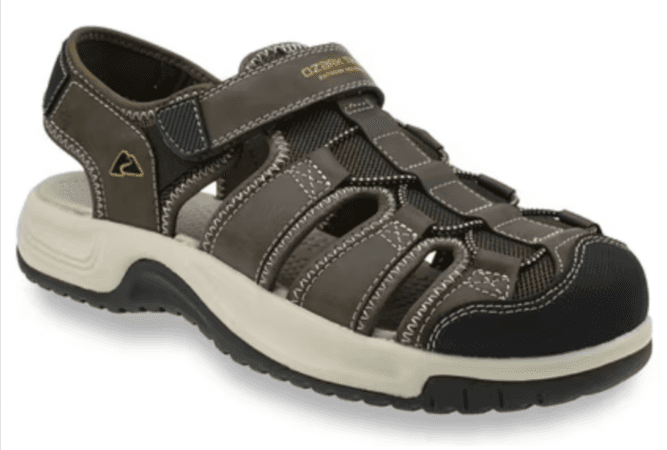 Ozark Trail Men's Closed Toe Outdoor Sandals Walmart