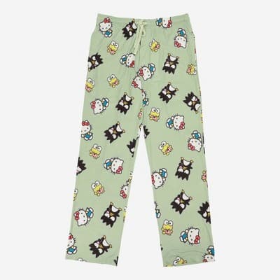 Men's Sanrio Toss Knit Pants - Green XXL