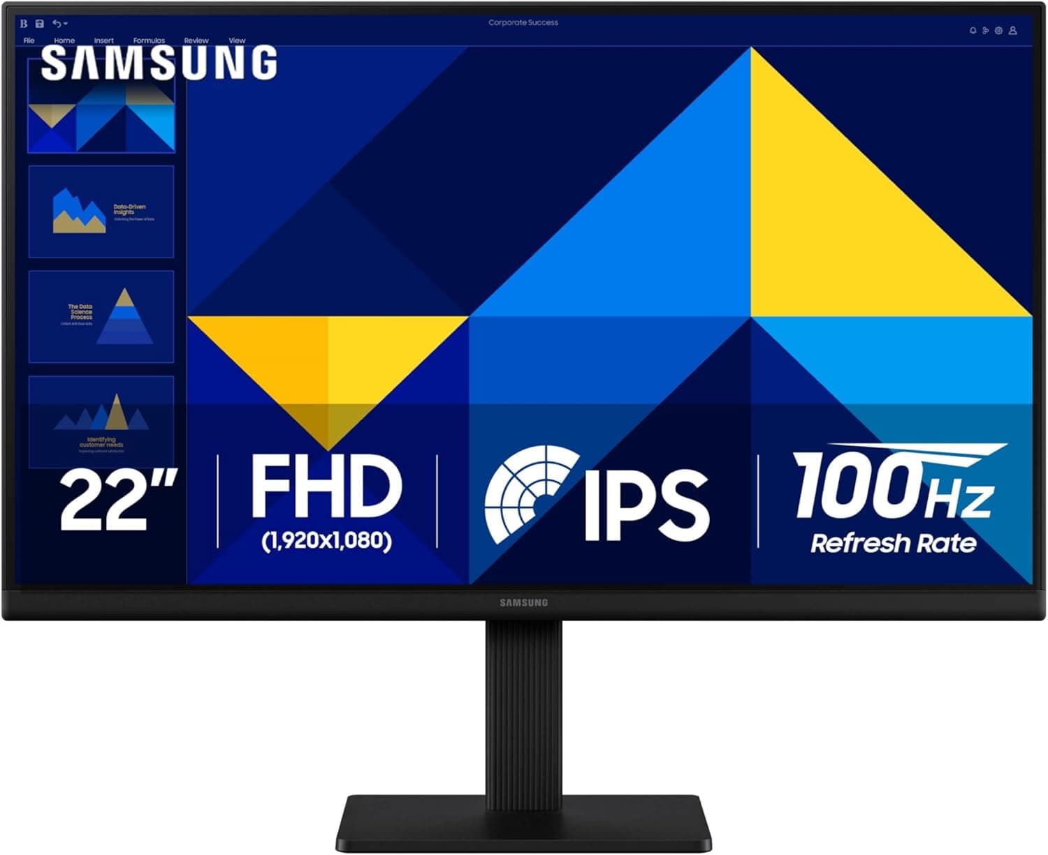 Samsung 22" IPS Monitor with 100Hz Refresh Rate and Game Mode