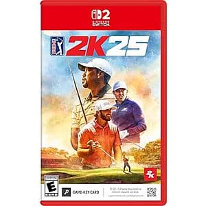 PGA Tour 2K25 - Realistic Golf Simulation on Nintendo Switch