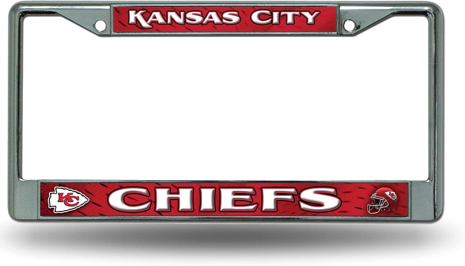 Elevate Your Ride with the NFL Kansas City Chiefs Chrome Frame